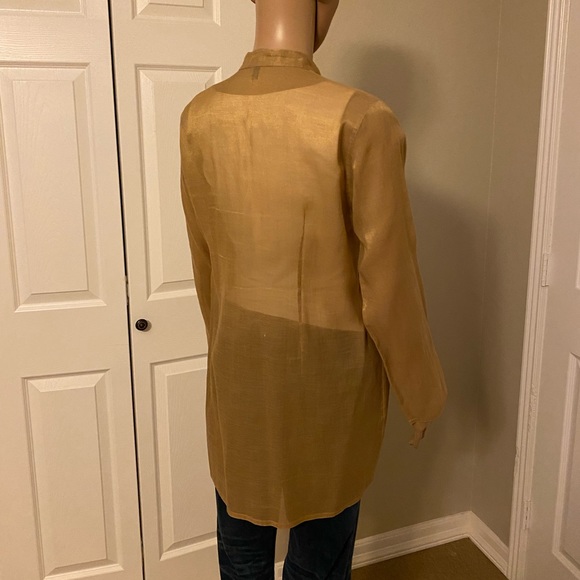 Eileen Fisher Metallic Top - Picture 10 of 12